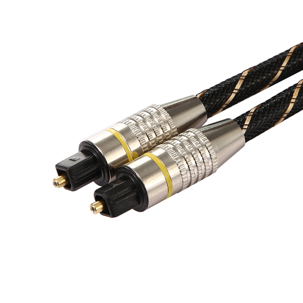 数字光纤音频线35方口转圆口音响功放电视光纤音频解码