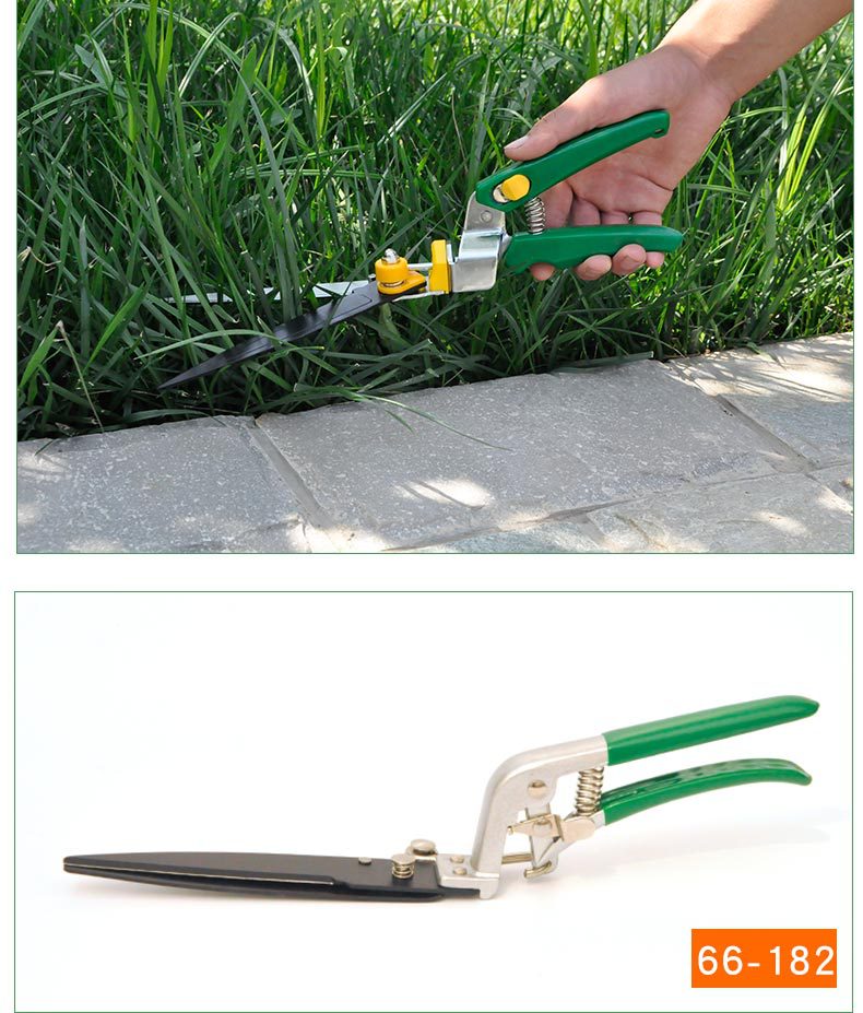 进口史拉力草坪剪刀手动修剪草坪剪草刀家用360度旋转刀头园艺剪