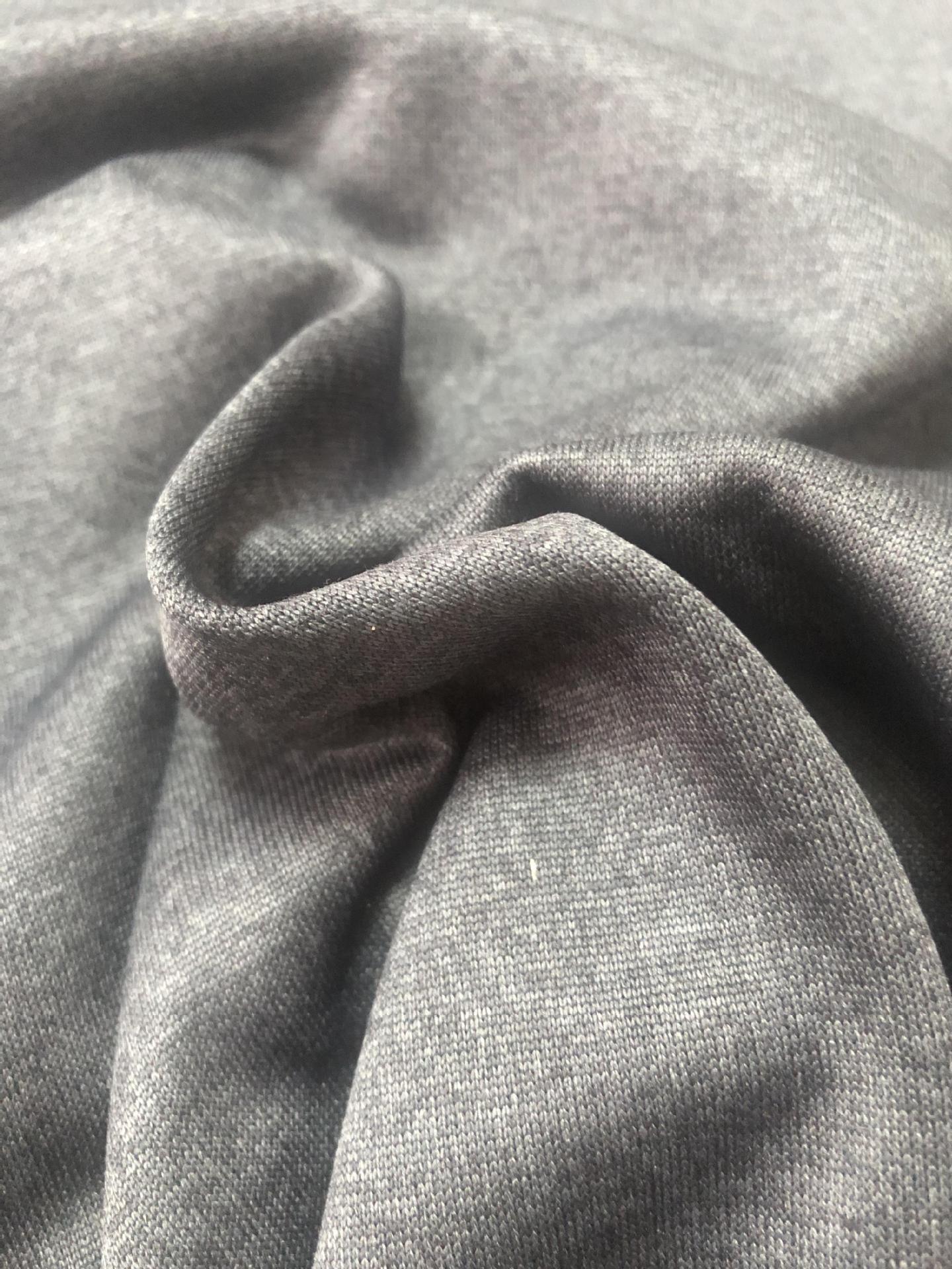 厂家直供 cd阳离子涤纶毛圈布 针织弹性速干透湿面料 瑜伽运动服