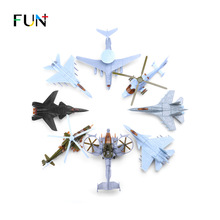 乐加 免胶4D拼装战斗机航空军事模型摆件 歼11武直10空警飞机玩具