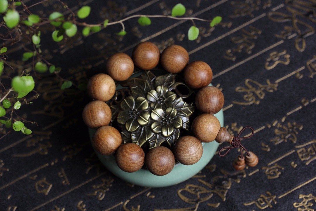 批发檀香手串新山檀香手串佛珠108颗念珠女男士手珠20手链