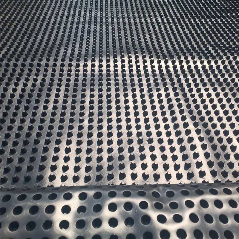 屋顶车库花园绿化地下室防水阻根板塑料滤水疏水板防排水板卷材