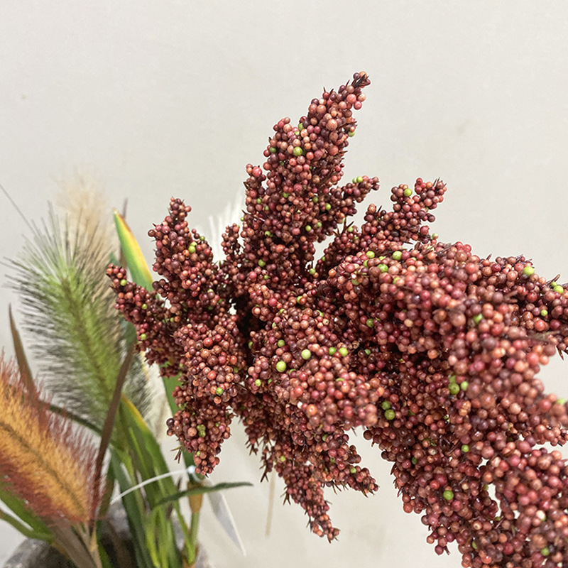 仿真植物高粱束干花装饰花田园农家乐场景布置实惠假稻穗麦穗五谷