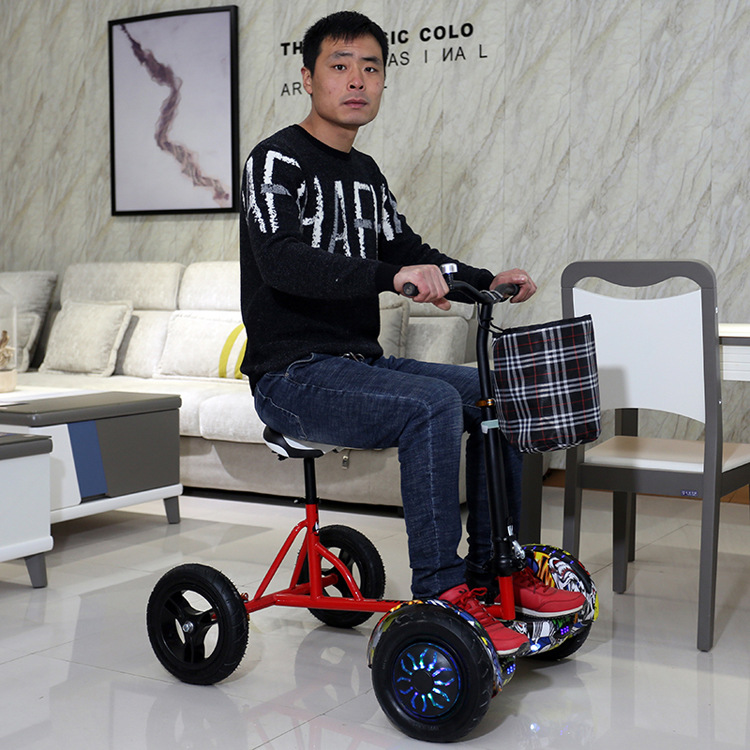 平衡车电动改装卡丁车辅助支架三四轮飘移车儿童成人通用一件代发