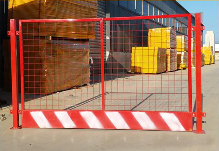 工程建筑施工警示隔离临边基坑护栏 道路红白基坑护栏防护栏