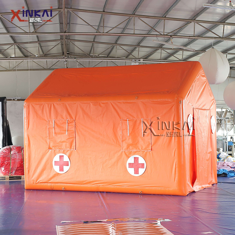 定制充气医疗帐篷 医用临时安检消毒帐篷 户外白色医疗应急帐篷