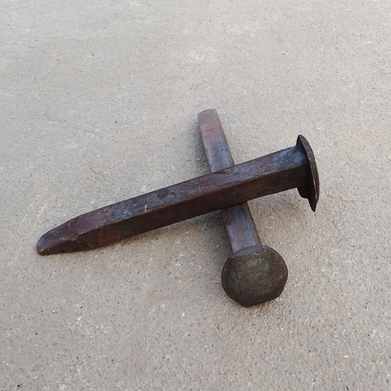 现货供应机制道钉 手工机制矿用道钉 铁路专用方道钉普通铁路道钉