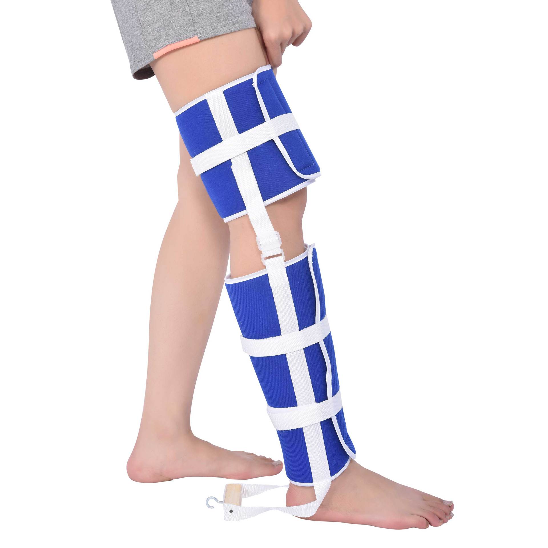 医用下肢手术牵引带腿部康复拉伸带膝关节术后牵引带腿部康复吊带