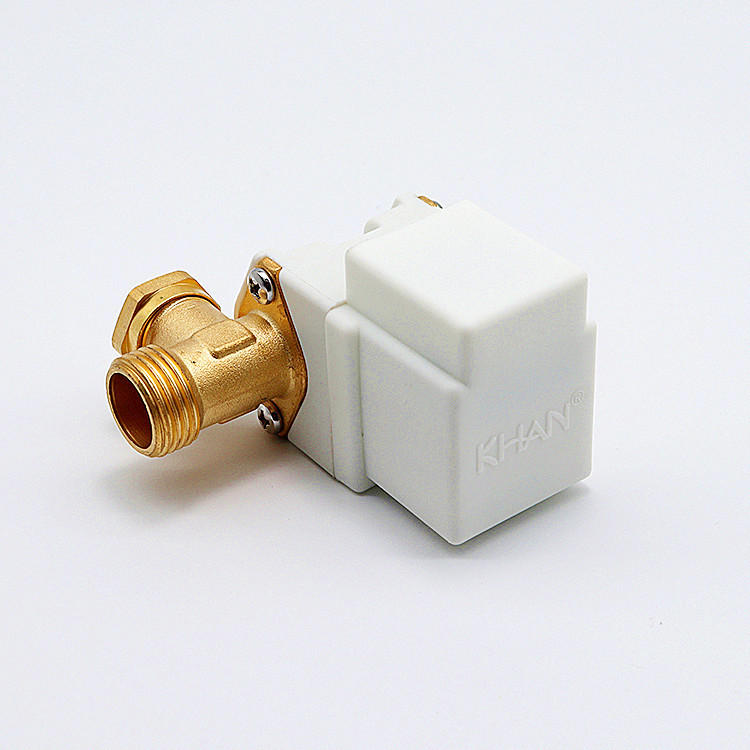 太阳能热水器 电磁阀 dc12v 有压4分螺纹铜接口 带止回功能洗车机