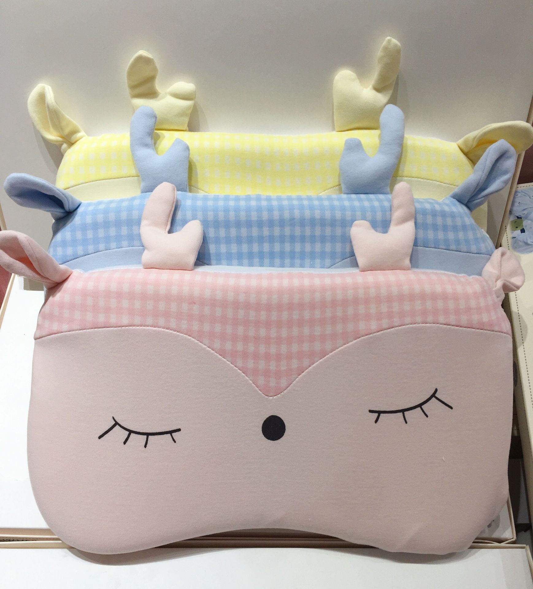 眯妮天使婴儿定型枕宝宝枕头儿童枕头慢回弹记忆棉0~6宝宝记忆枕