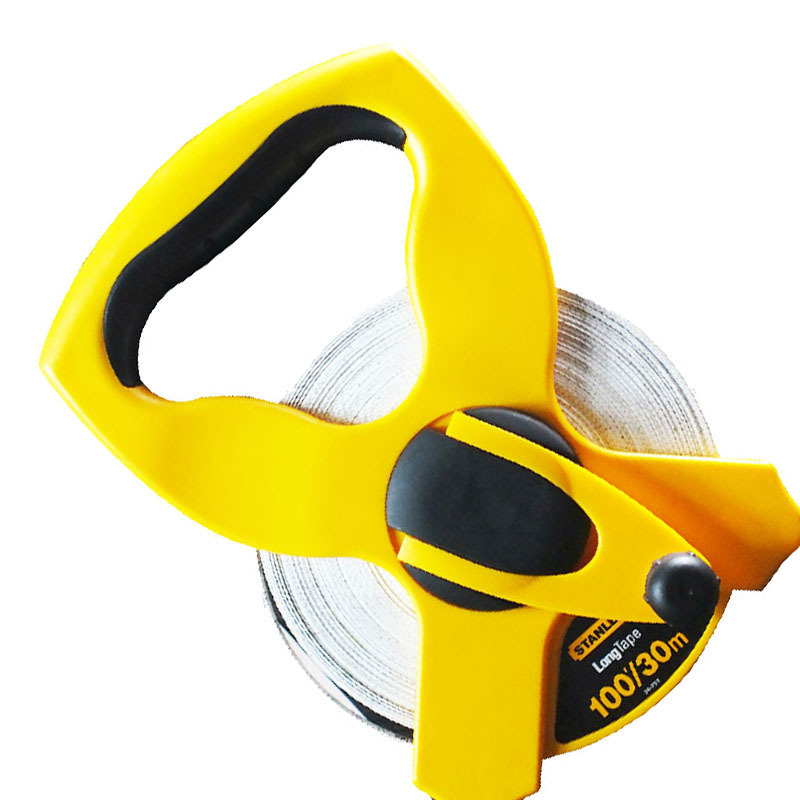 stanley史丹利盘式公英制玻璃纤维长卷尺30米60米 stht34791-8-23