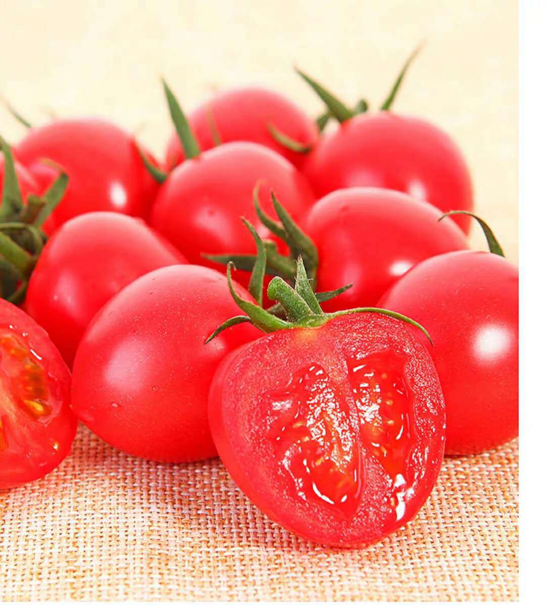 圣女果新鲜千禧小番茄当季新鲜水果蔬菜小柿子产地直发除偏远包邮