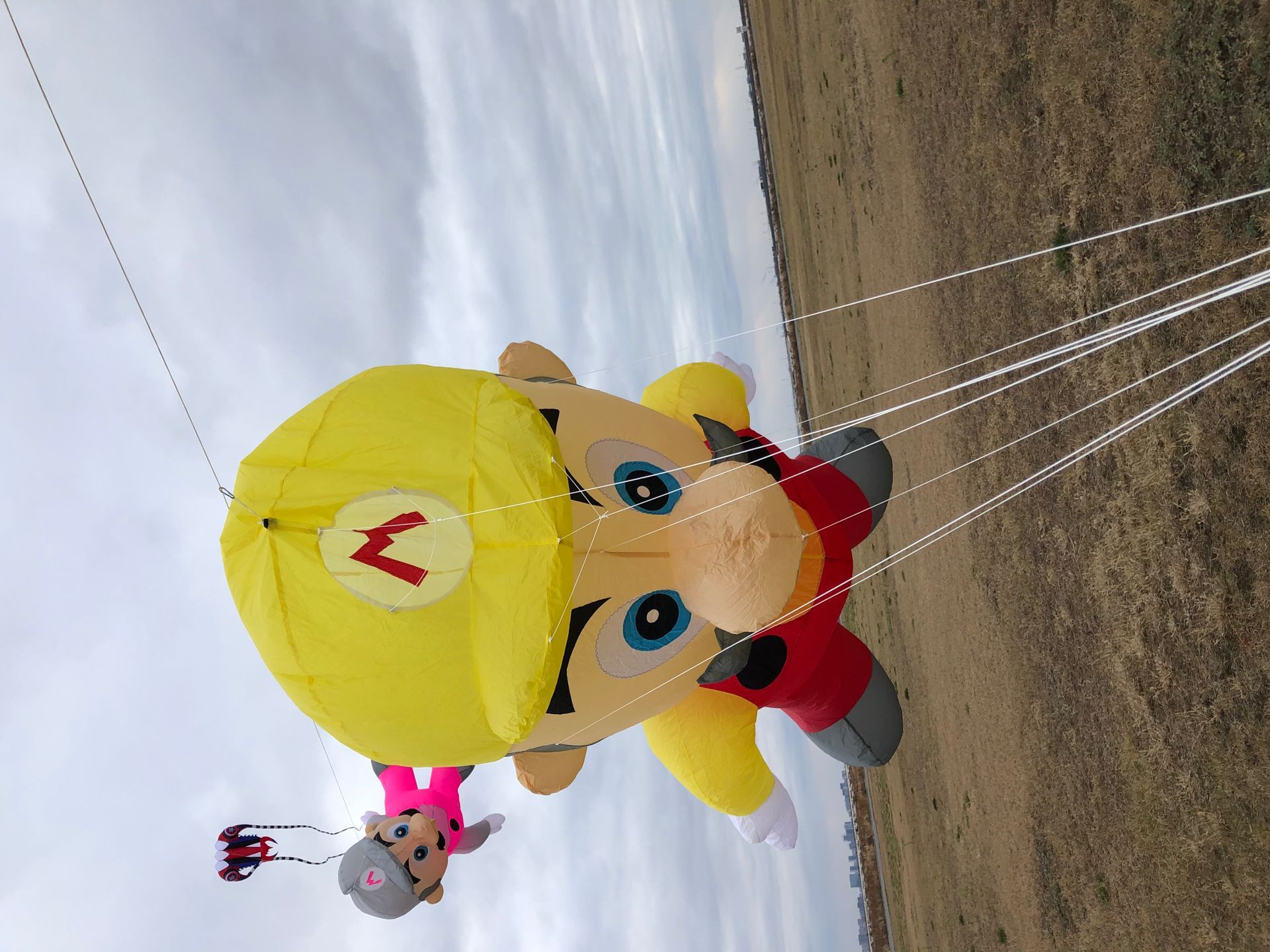 马里奥风筝 挂件 软体风筝 充气风筝