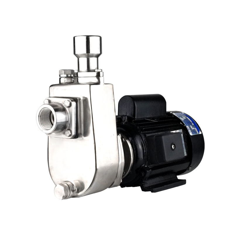 Stainless Steel Self-Priming Pump 316L Horizontal Stainless Steel Corrosion Resistance Sewage Pump Ascension Self-Priming Noncorrosive Pump