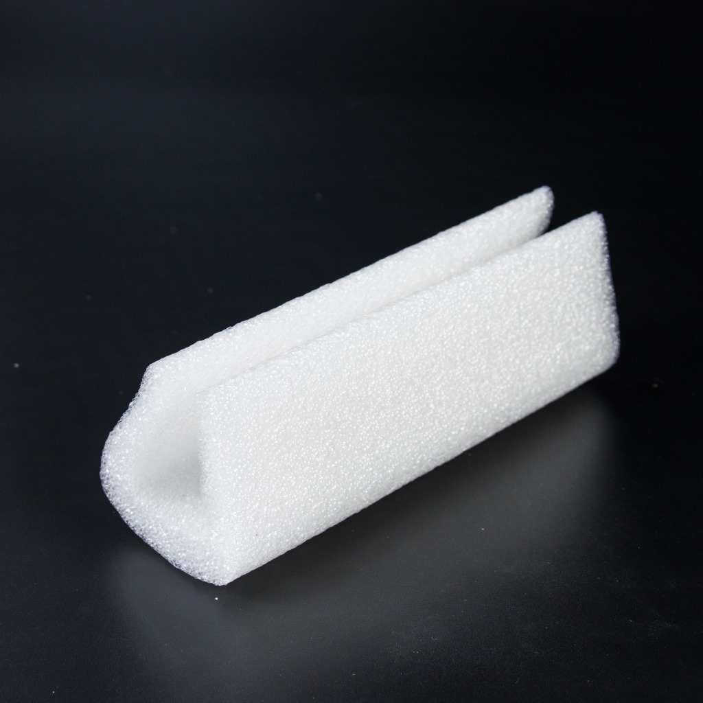 epe珍珠棉u型护边门窗家具移门减震包材三角泡沫护角聚乙烯发泡料