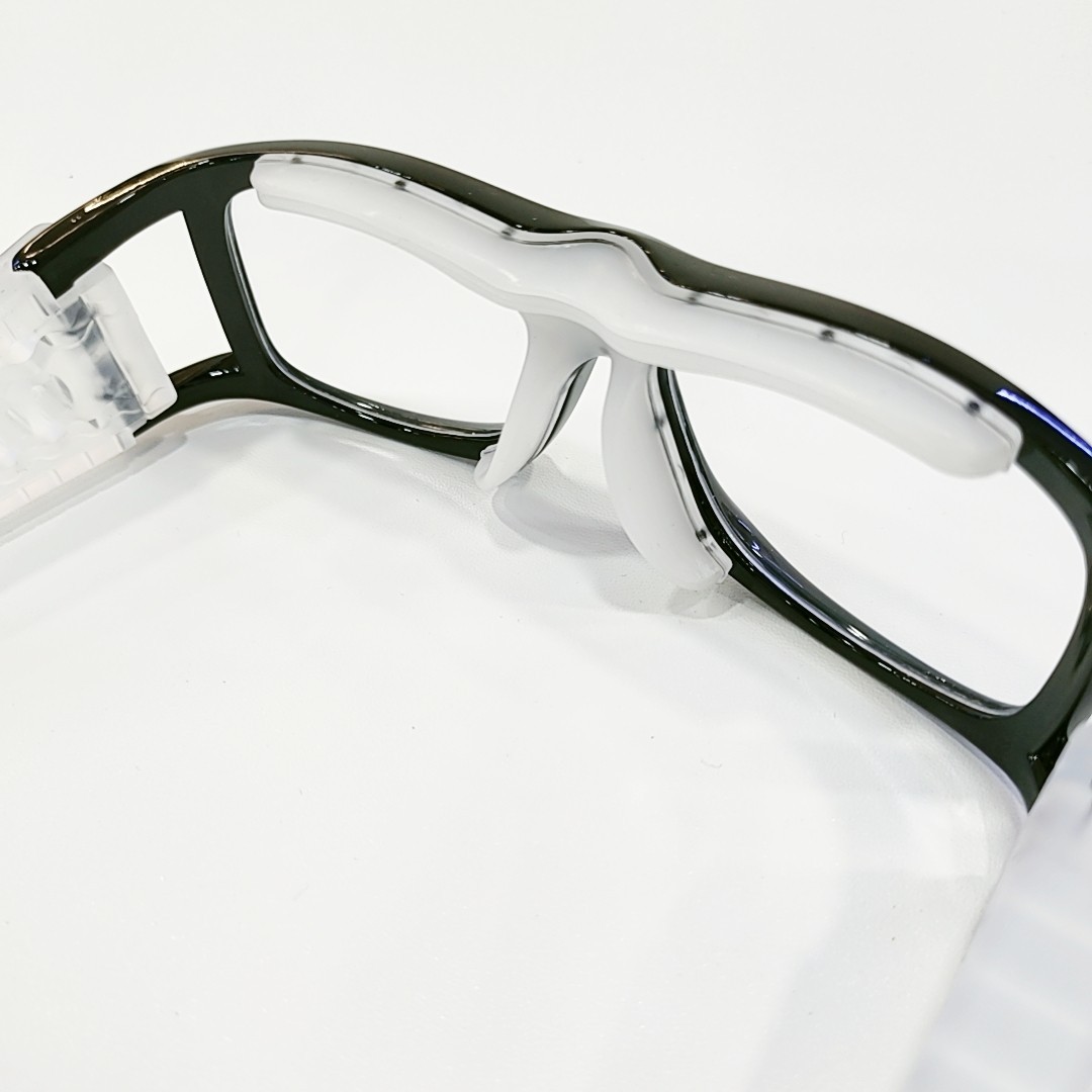 新款篮球镜连体硅胶鼻托 户外运动篮球镜 配度数近视