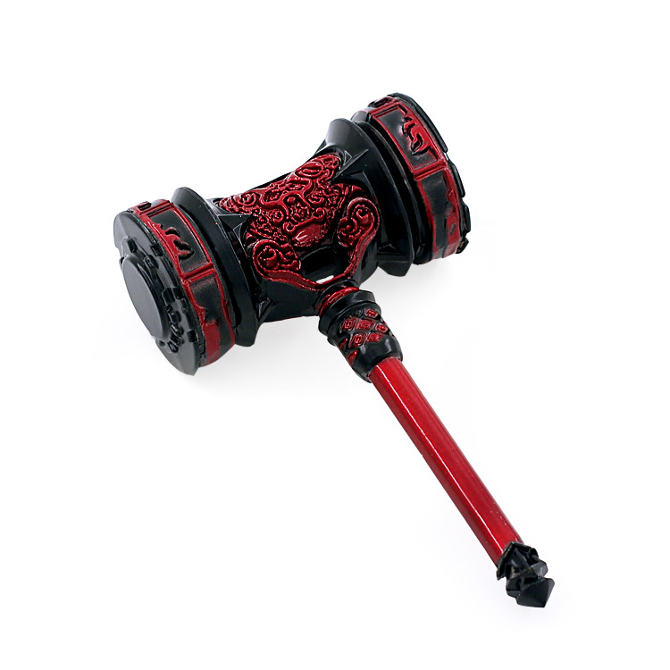 大陆动漫周边12cm中号唐昊器魂真身型昊天斗罗昊天锤武器模型