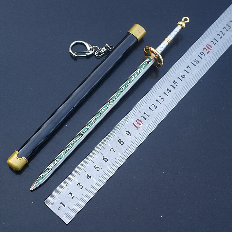 动漫合金兵器索隆七星剑武器带鞘送展示架