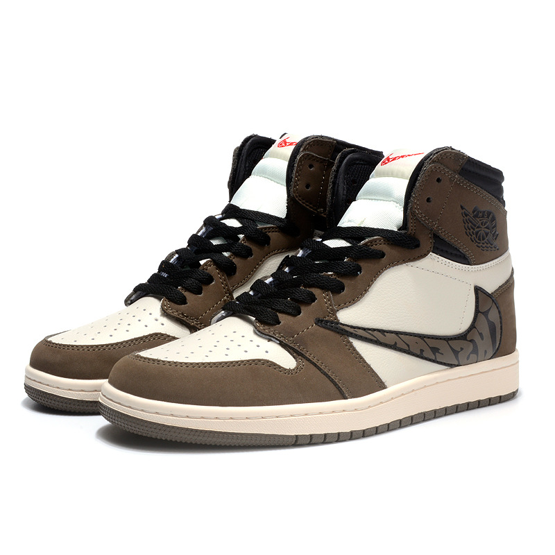 耐尅官官网aj男鞋韩版空军一号高帮板鞋男黑红脚趾小闪电运动鞋潮