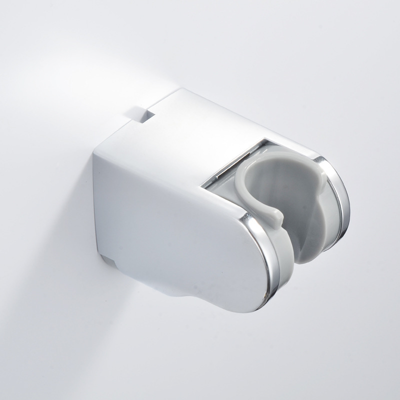 花洒墙座 厦门塑料abs电镀花洒固定座 喷头座手喷可调节活动墙座