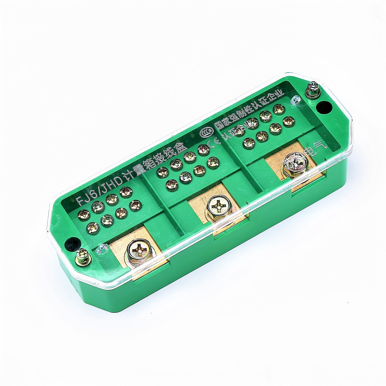 fj6-jhd-2/h三相十二表户接线盒 苏科正品 导电性强 铜质导件