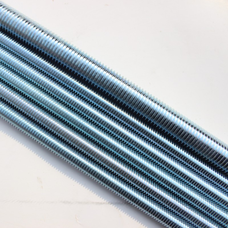 镀锌3米丝杆m6-m24牙条穿墙通丝杆吊顶螺杆全螺纹丝杆