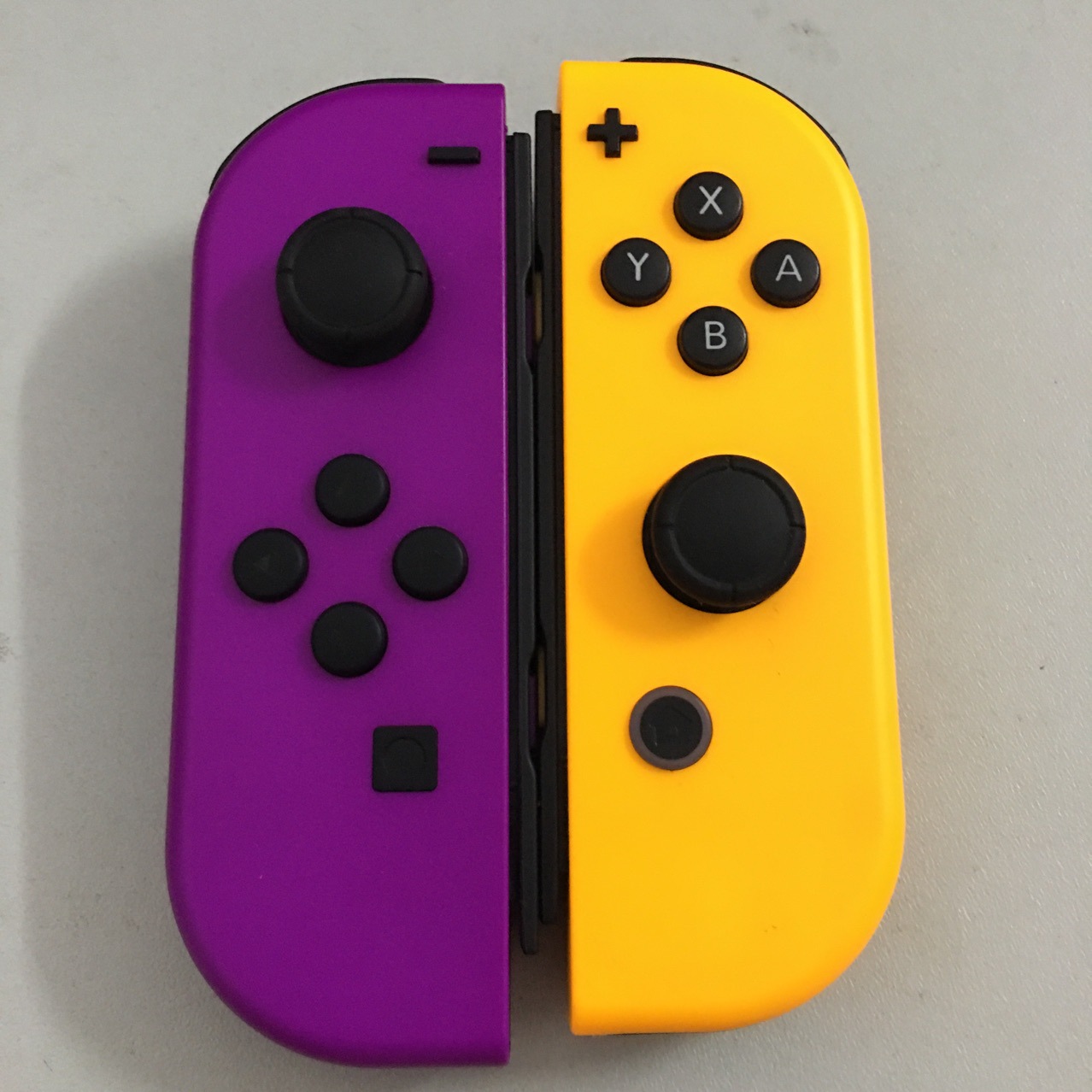任天堂 原装nintendo switch ns左右双手柄 joy-con 紫橙一对裸装