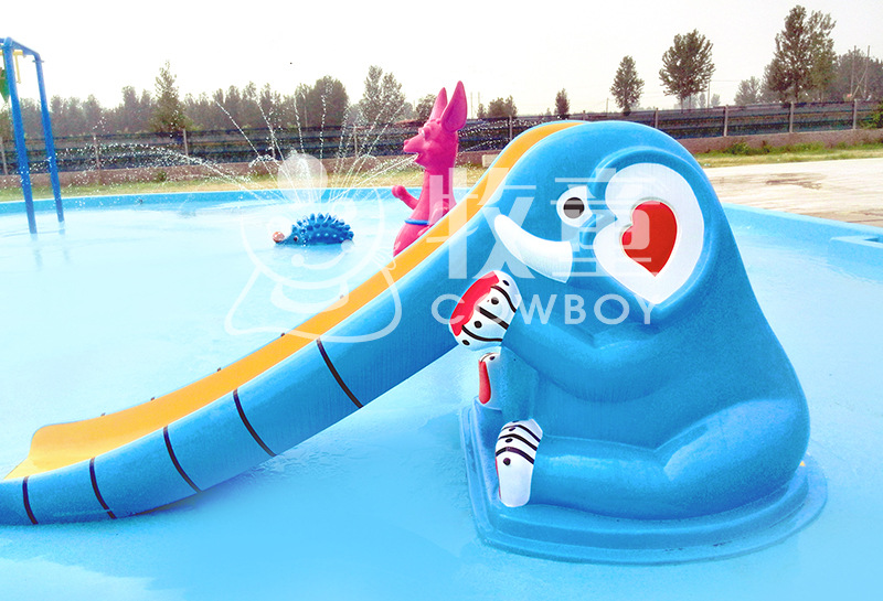 大型水上乐园造型玩具 水上乐园玩具定制 户外儿童玻璃钢组合滑梯