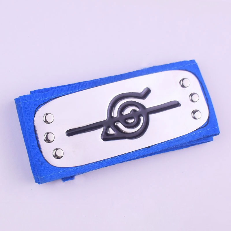 动漫周边火影忍者头带发带鸣人卡卡西鼬护额叛忍cos道具支持定制