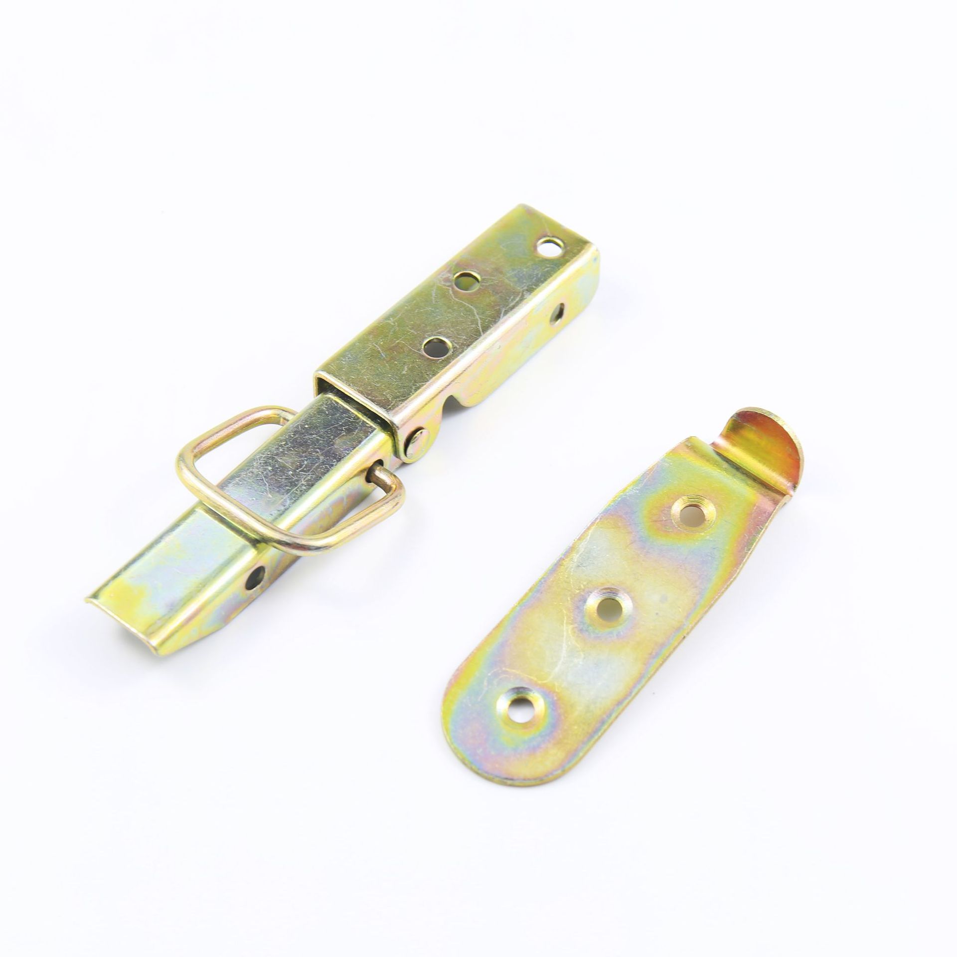 厂家直销不锈钢金属塔扣 防盗工具箱装饰箱塔锁扣 银色规格齐全