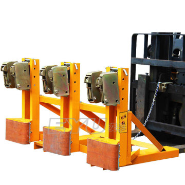 dg1500e不锈钢鹰嘴夹桶器重型三桶夹塑料桶抱桶夹多油桶夹具