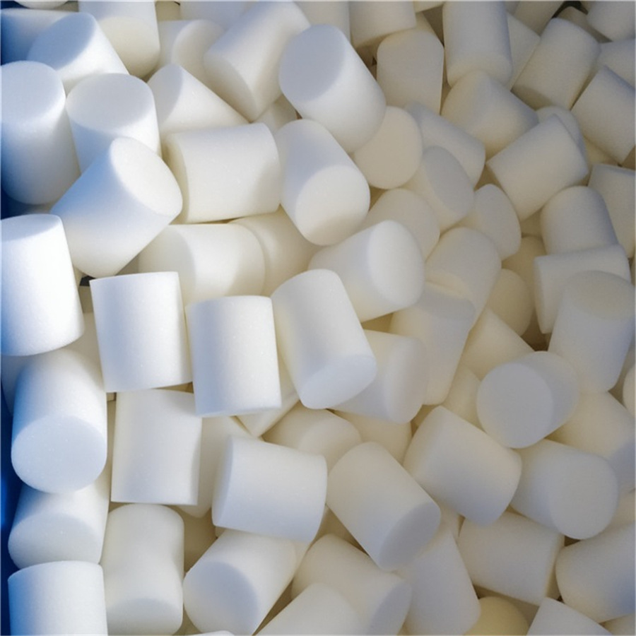 厂家直销医用级白色鼻塞注药海绵圆柱 柔软加密止血医用海绵圆柱