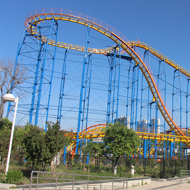 旅游景区户外游乐设备 大型过山车云霄飞车定制