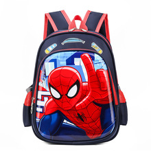 新款3d小学生书包幼儿园双肩背包卡通奥特曼蜘蛛侠儿童书包批发