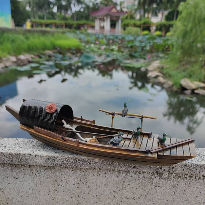 乌篷船工艺摆件