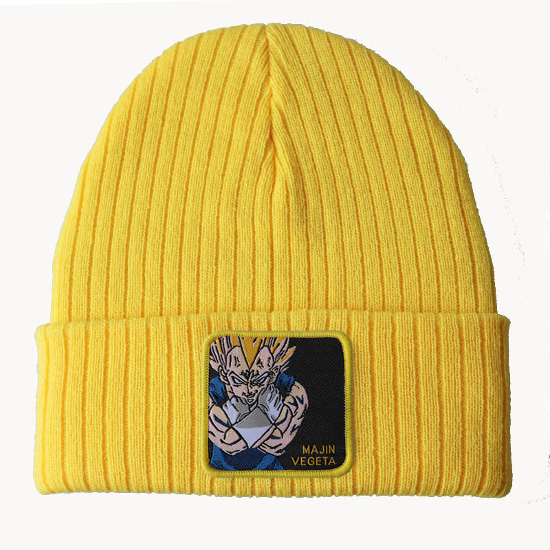 2020 Products in Stock New Large Version Cartoon Woolen Cap Winter Hat Anime Buu Dragon Ball Series Knitted Hat