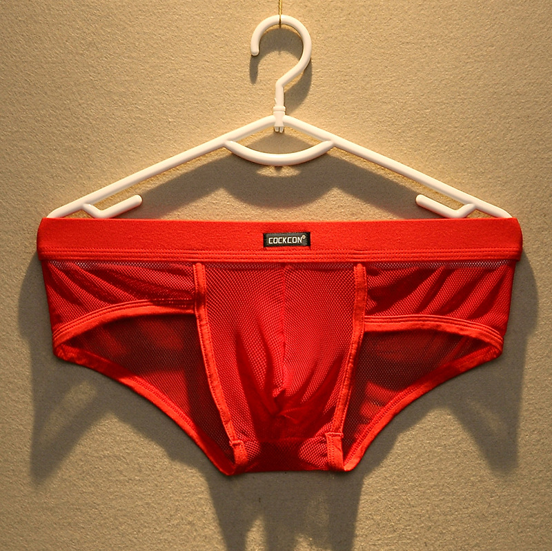 夏男士内裤男三角裤衩低腰性感纯棉透气骚气潮流激凸男子裤头时尚