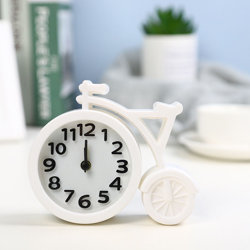 Color Children's Alarm Clock Cartoon Creative Alarm Clock Alarm Alarm Watch Student Alarm Clock Mute Bedside Alarm Clock Direct Sales