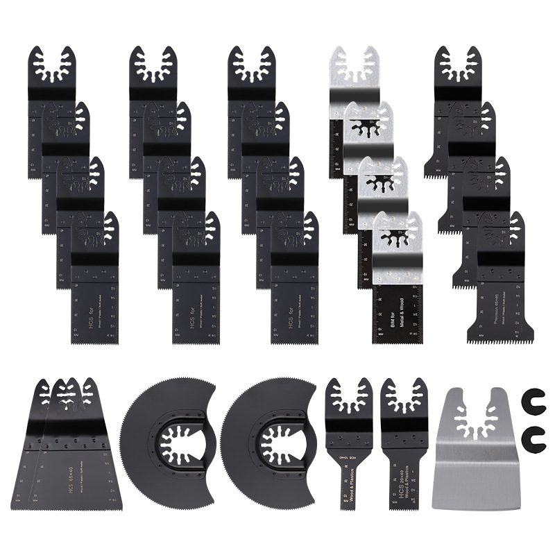 木工修边机万用宝锯片万用宝多功能木锯配件电动工具29件套
