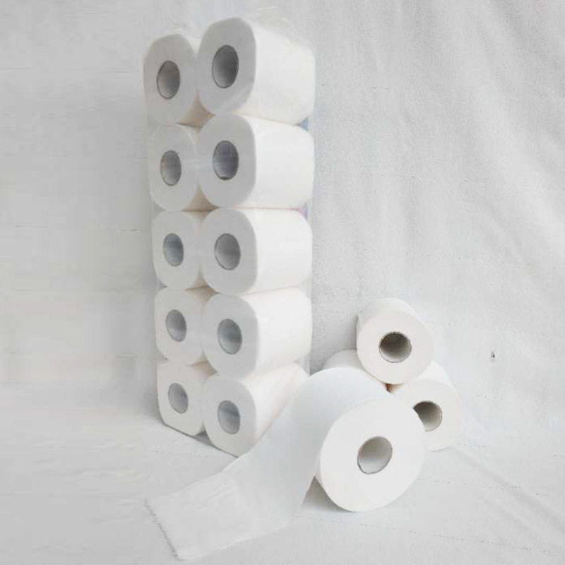 Toilet Paper Supply Papel Toilet Paper Roll Wholesale Toilet Paper Exported to Europe Conventional White Vrigin