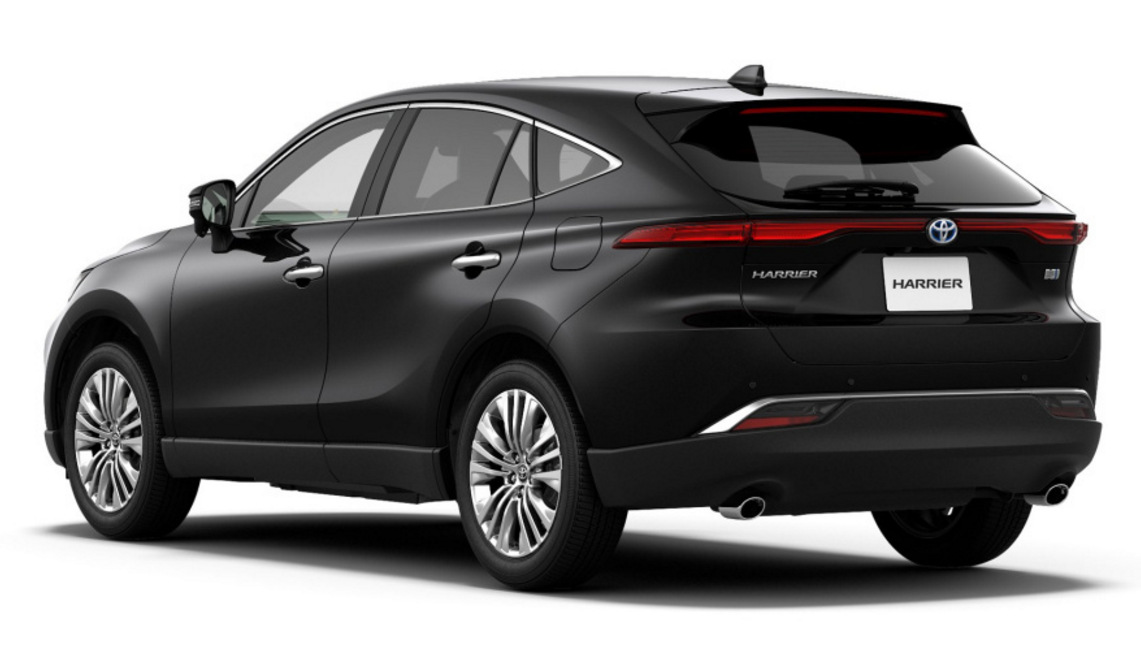 适用于20款全新harrier海利亚专用尾翼饰条改装定风翼车顶扰流板