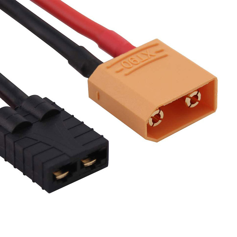 trx转xt90硅胶线 插头公母可换 可定制