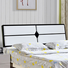 床头板简约现代靠背板双人1.5米1.8米经济型烤漆床头板式床头