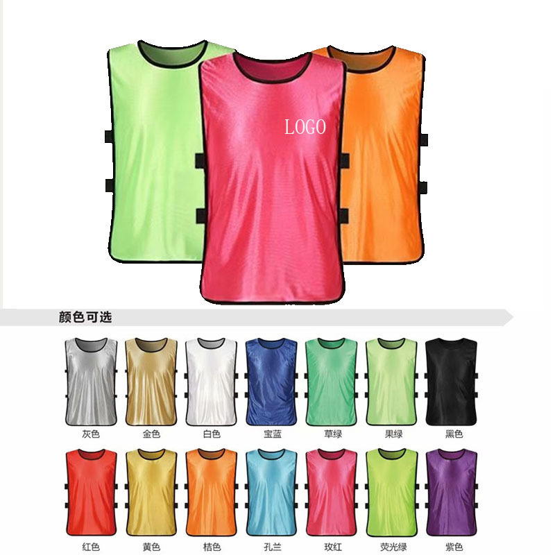 Football Training Racing Suit Kindergarten Activity Set Advertising Vest Vest Group Building Team Clothes Manufacturer Logo