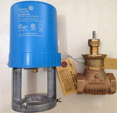 正品江森电动调节阀 va-7202-1001 江森电动开关阀 va-7200-1001