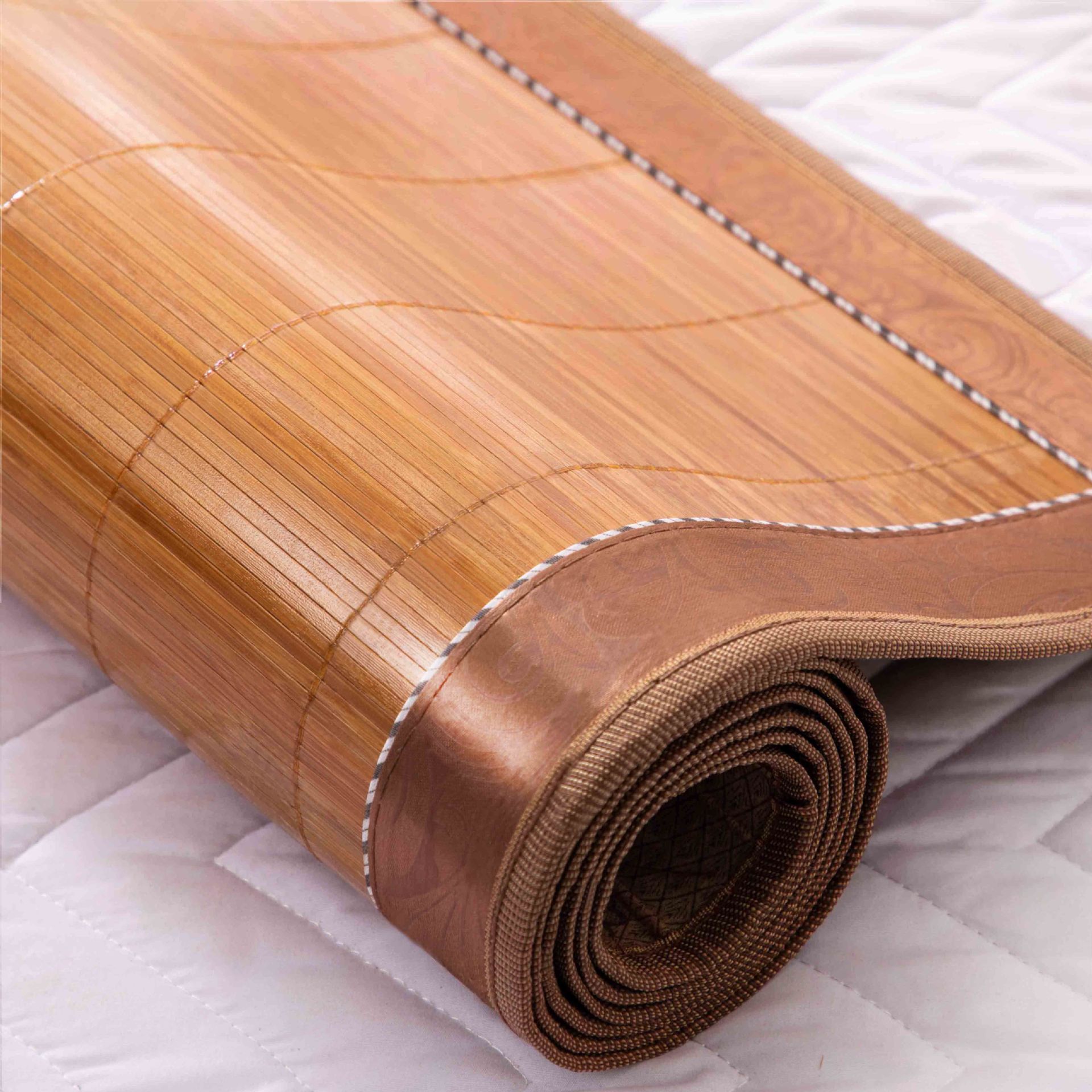 凉席竹席1.8米席子1米5双人1米8折叠1.2竹子草席1.5m单人学生宿