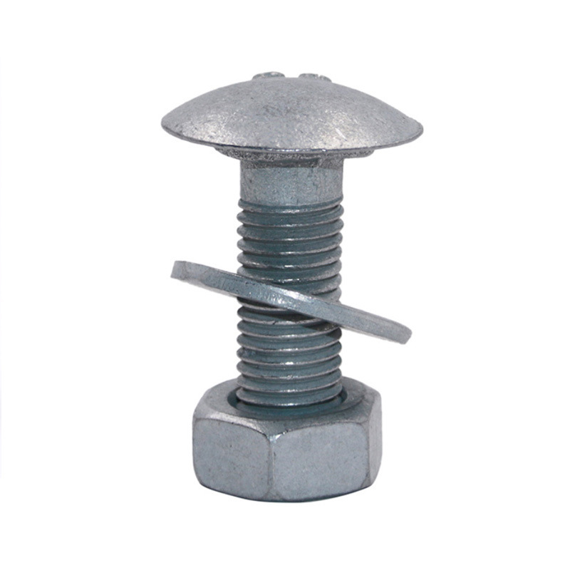 护栏螺栓 半圆头高速公路螺栓 护栏板连接螺丝护栏丝现货批发