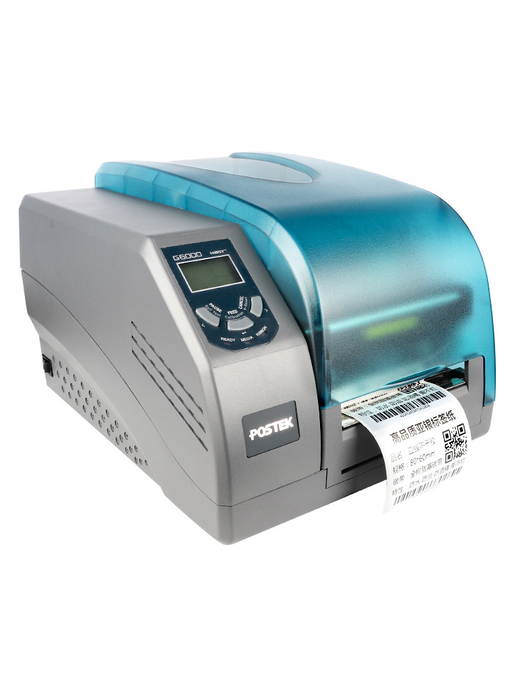 Postek Bostek G6000 HD Industrial Use Bar Code Printer High Resolution Labeling Machine Nameplate Label