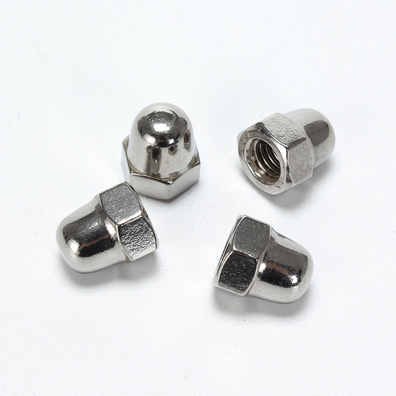 长期供应盖形螺母半圆头盖帽螺母连体盖型螺母一体盖形螺母多规格