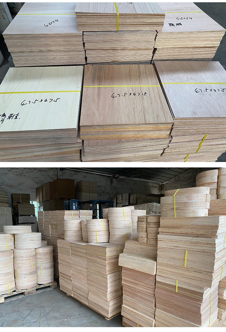 免熏蒸合成木板杨木胶合板家具沙发内衬板材包装多层板多规格定制